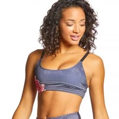 Onzie Graphic Elastic Yoga Sports Bra Sapporo