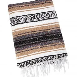 YOGA MATS & PROPS Native Yoga Economy Falsa Mexican Blanket Tan