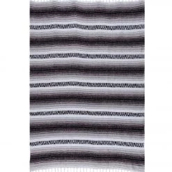 Native Yoga Economy Falsa Mexican Blanket Gray YOGA MATS & PROPS