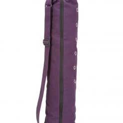Everyday Yoga Cotton Mat Bag With Inner Pockets Plum