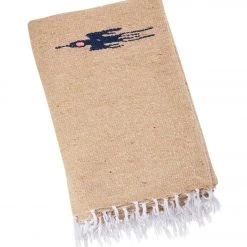 Native Yoga Thunderbird Yoga Blanket Camel YOGA MATS & PROPS