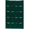 Native Yoga Thunderbird Yoga Blanket Green YOGA MATS & PROPS