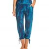 Onzie Gypsy Joggers Teal Tie Dye