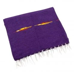 Native Yoga Thunderbird Yoga Blanket Purple