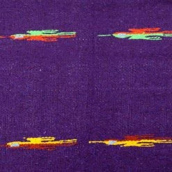 Native Yoga Thunderbird Yoga Blanket Purple