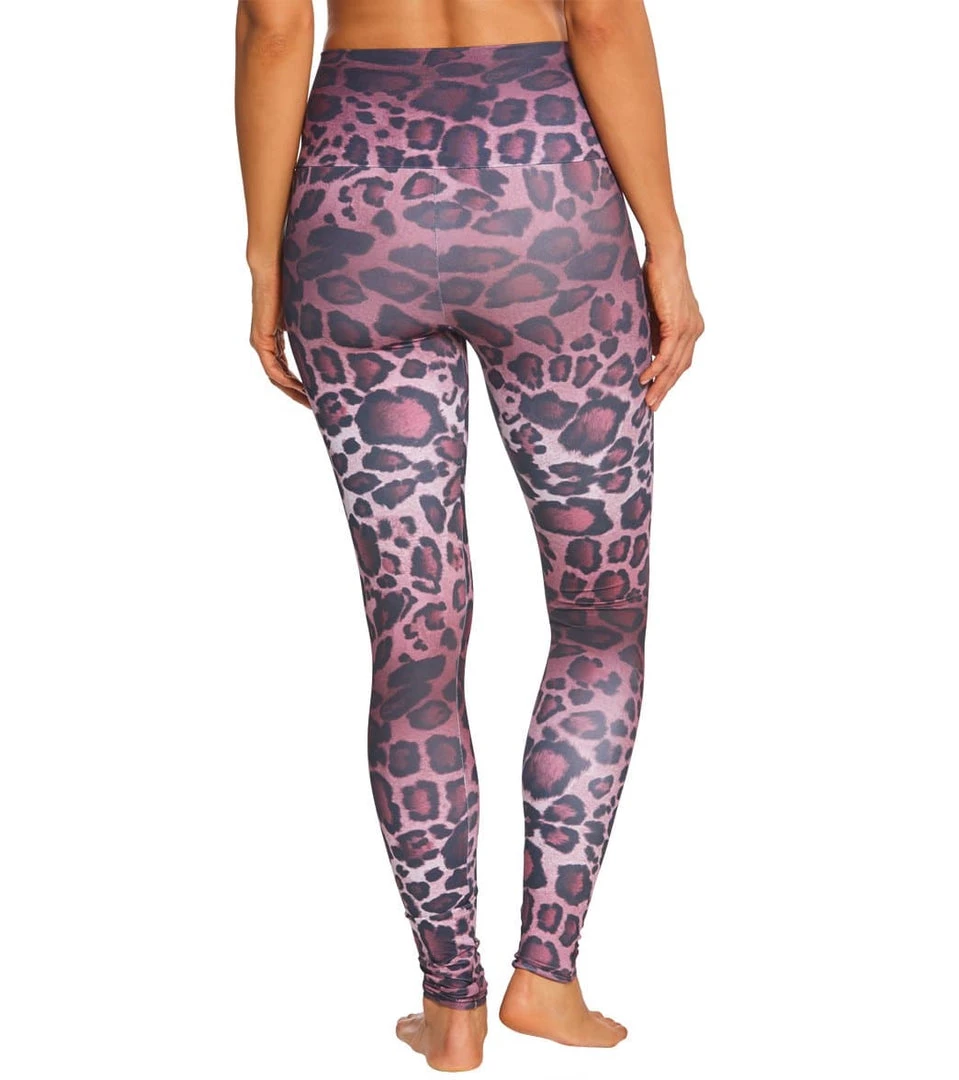 CLOTHING Onzie High Waisted Yoga Leggings Purple Cheetah 5 CLOTHING Onzie High Waisted Yoga Leggings Purple Cheetah
