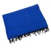 YOGA MATS & PROPS Native Yoga Solid Color Woven Yoga Blanket Blue
