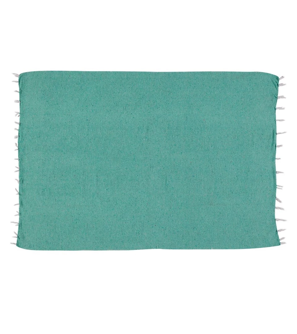 Native Yoga Solid Color Woven Yoga Blanket Mint YOGA MATS & PROPS 4 Native Yoga Solid Color Woven Yoga Blanket Mint YOGA MATS & PROPS