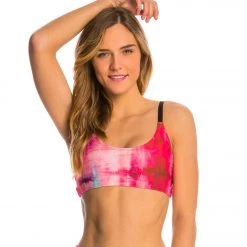 Onzie Graphic Elastic Yoga Sports Bra Dream