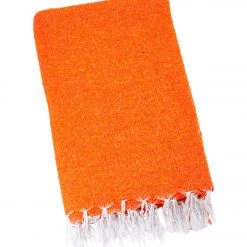 YOGA MATS & PROPS Native Yoga Solid Color Woven Yoga Blanket Orange 13 YOGA MATS & PROPS Native Yoga Solid Color Woven Yoga Blanket Orange