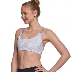 Onzie Graphic Elastic Yoga Sports Bra Delicate