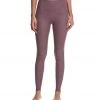 Onzie High Waisted Yoga Leggings Purple Haze Fishnet