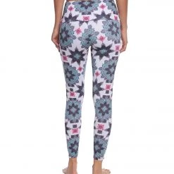 Onzie High Waisted Yoga Leggings White Boho Love CLOTHING