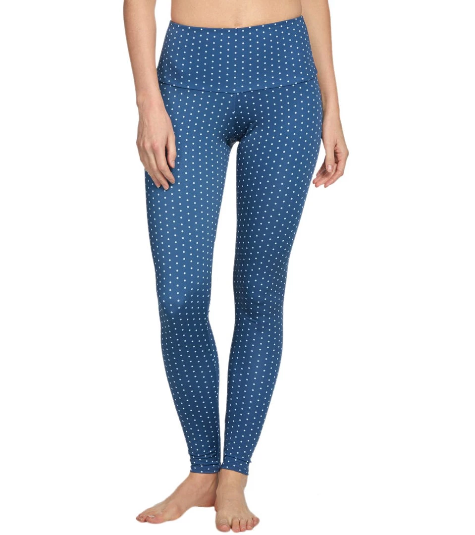 CLOTHING Onzie High Waisted Yoga Leggings Pebble Dot 3 CLOTHING Onzie High Waisted Yoga Leggings Pebble Dot
