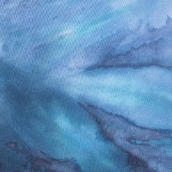 Hard Tail Booty Yoga Shorts Blue Side Circle