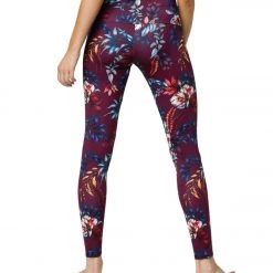 Onzie High Waisted Yoga Leggings Majestic Floral CLOTHING