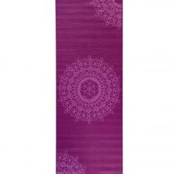 Gaiam Purple Medallion Classic Yoga Mat 68" 4mm YOGA MATS & PROPS