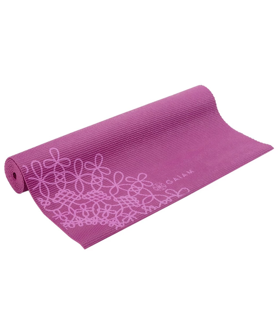 Gaiam Purple Medallion Classic Yoga Mat 68" 4mm YOGA MATS & PROPS 4 Gaiam Purple Medallion Classic Yoga Mat 68" 4mm YOGA MATS & PROPS