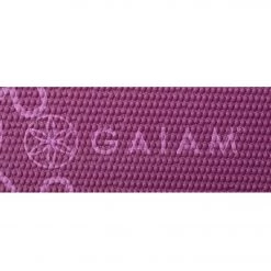 Gaiam Purple Medallion Classic Yoga Mat 68" 4mm YOGA MATS & PROPS 11 Gaiam Purple Medallion Classic Yoga Mat 68