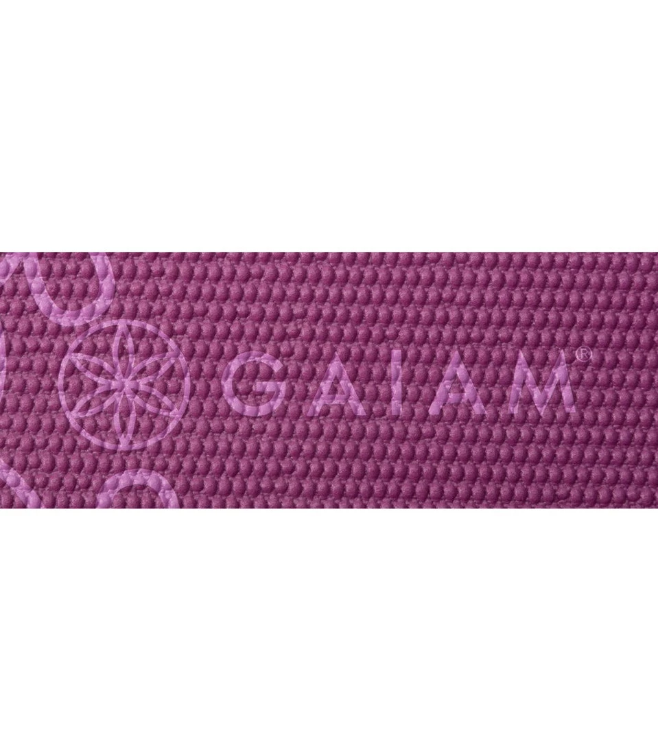 Gaiam Purple Medallion Classic Yoga Mat 68" 4mm YOGA MATS & PROPS 7 Gaiam Purple Medallion Classic Yoga Mat 68" 4mm YOGA MATS & PROPS