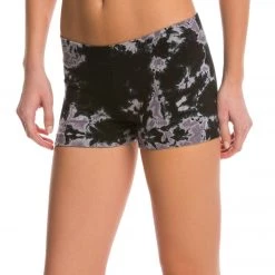 Hard Tail Booty Yoga Shorts Black/Gray Iceberg 10 Hard Tail Booty Yoga Shorts Black/Gray Iceberg