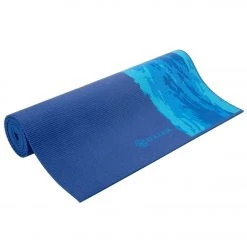Gaiam Oceanscape Premium Yoga Mat 68" 5mm YOGA MATS & PROPS
