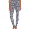 CLOTHING Onzie High Waisted Yoga Leggings White Tiger