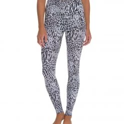 CLOTHING Onzie High Waisted Yoga Leggings White Tiger