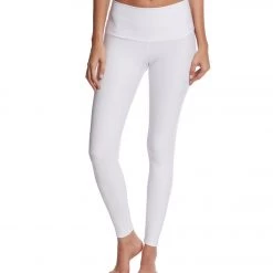 CLOTHING Onzie High Waisted Yoga Leggings White Snake
