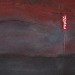 Hard Tail Booty Yoga Shorts Burgundy/Gray Rainbow Horizon