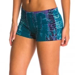 Hard Tail Booty Yoga Shorts Tripple Lizard Multi