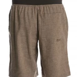 PrAna Men's Vaha Shorts Brown Herringbone 9 PrAna Men's Vaha Shorts Brown Herringbone