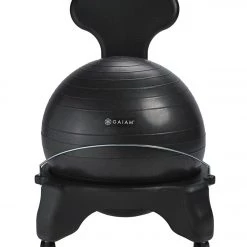 Gaiam Balance Ball Chair Charcoal YOGA MATS & PROPS