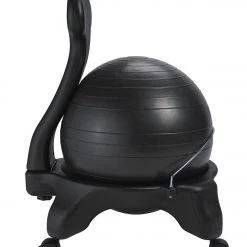 Gaiam Balance Ball Chair Charcoal YOGA MATS & PROPS 9 Gaiam Balance Ball Chair Charcoal YOGA MATS & PROPS
