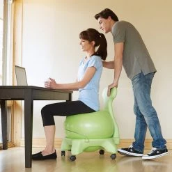 YOGA MATS & PROPS Gaiam Balance Ball Chair Wasabi