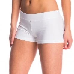 Hard Tail Booty Yoga Shorts White CLOTHING