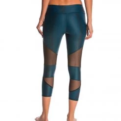 Onzie Cut Out Yoga Capris Fiji Snake