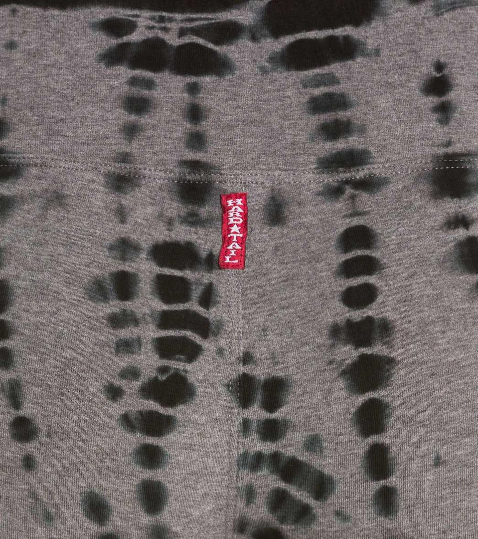 Hard Tail Flat Waisted Cotton Yoga Capris All Over Lizard 7 Hard Tail Flat Waisted Cotton Yoga Capris All Over Lizard