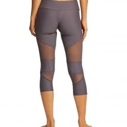 CLOTHING Onzie Cut Out Yoga Capris Graphite