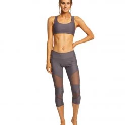 CLOTHING Onzie Cut Out Yoga Capris Graphite