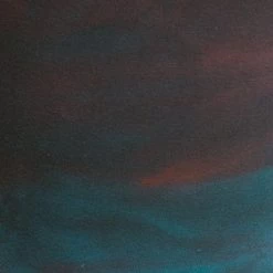 CLOTHING Hard Tail Flat Waisted Cotton Yoga Capris Burgundy/Teal Rainbow Horizon