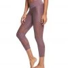 Onzie Cut Out Yoga Capris Purple Haze CLOTHING