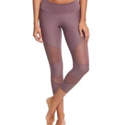 Onzie Cut Out Yoga Capris Purple Haze CLOTHING