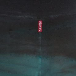 Hard Tail Flat Waisted Cotton Yoga Capris Teal Rainbow Horizon CLOTHING 13 Hard Tail Flat Waisted Cotton Yoga Capris Teal Rainbow Horizon CLOTHING