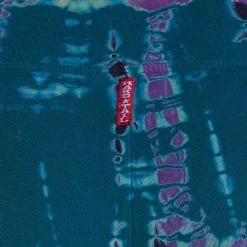 Hard Tail Flat Waisted Cotton Yoga Capris Tripple Lizard Multi