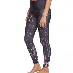 Onzie High Waisted Graphic Yoga Leggings Firefly