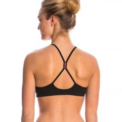Hard Tail Freestyle Yoga Sports Bra Black