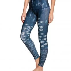 CLOTHING Onzie High Waisted Graphic Yoga Leggings The Eye