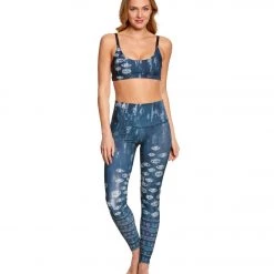 CLOTHING Onzie High Waisted Graphic Yoga Leggings The Eye