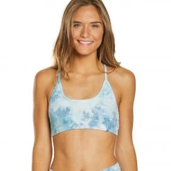 Hard Tail Freestyle Yoga Sports Bra Moonstone Ombre Lava Women